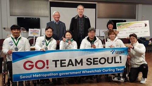 14th International Wheelchair Curling Bonspiel - 2022 Canadian Open: Silver Medalist Team Seoul from Korea